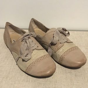 Not Rated Tan Oxfords